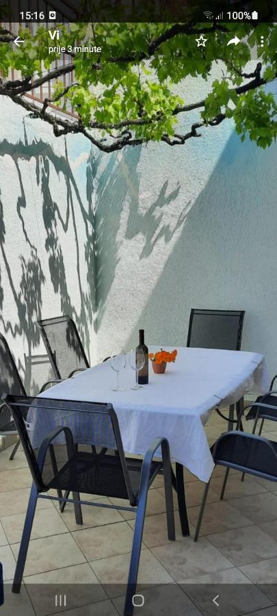 Apartmani Nikica Драге Екстериор снимка